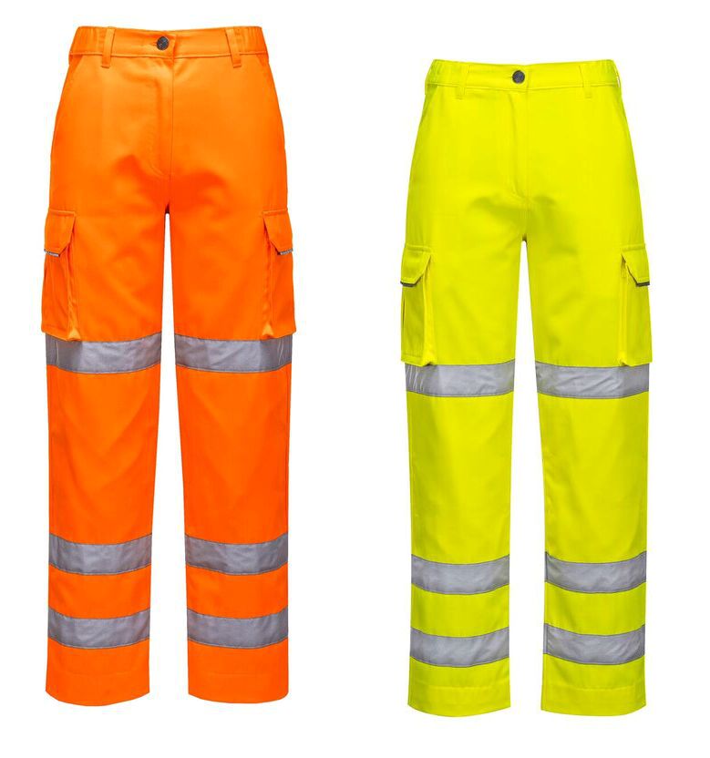 LW71 Ladies Hi Vis Trousers  LW71 Ladies Hi Vis Trousers